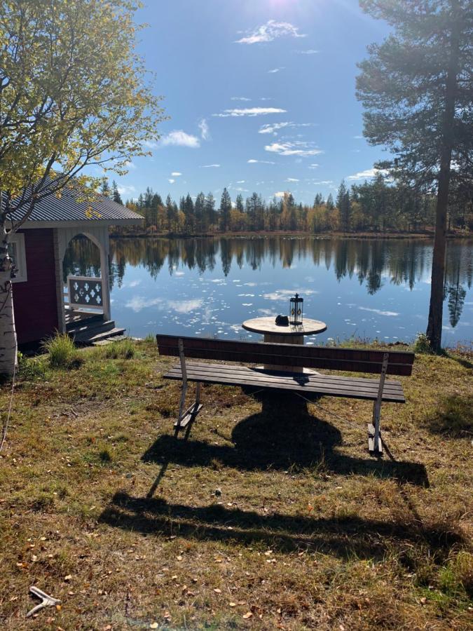 Off-Grid Cabin In Nattavaara Lapland 外观 照片